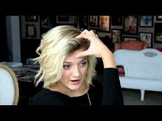 How to Curl Short/Medium Hair Tutorial – All Things Regan Short Pixie Hairstyles