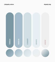 the different shades of grey and white are shown in this graphic style, with each color being