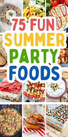 Pool party food Backyard Party Food Buffet Summer, Party Platers Ideas, Fresh Party Food, Easy Recipe For Party, Pre Concert Food, Summer Appy Ideas, Party Food Outdoor Summer, Sides For Birthday Party Food