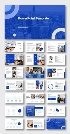 the powerpoint presentation is displayed in blue and white