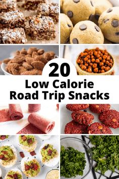 20 low calorie road trip snacks that are easy to make and delicious for the whole family