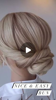 Tutorial Chignon, Chignon Tutorial, Medium Dark Hair, Hairstyles With Curled Hair, Loose Chignon, Chignon Simple, Chignon Bun, Up Dos For Prom, Chignon Hair