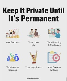 Keep It Private, Life Secrets, Mental Health Facts, Enjoy The Process, Rich Life, Lesson Quotes