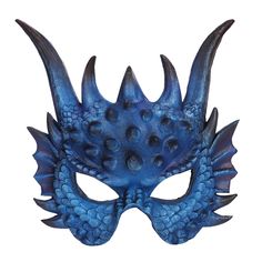 PRICES MAY VARY. Material & Size - The head mask is made of Healthy Pu Foam, high quality and durable. Dragon masks: 11.8*8.2in and include elastic band for a cozy fit, run pretty true to size for adult and teens. Fantasy and Legend - In the movie, Dragon Mother has three dragons, they are a powerful force in the world. In China, people think dragon is their forefather, stand for all the good things, they respect dragon very much. Wear Mask To Join The Carnival - This dragon mask is a conversati Cosplay Costumes For Men, Long Horns, Dragon Halloween, Owl Mask, Dragon Face, Owl Party, Anime Halloween, Halloween Masquerade