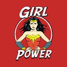 a sticker with the words girl power in front of a woman's face