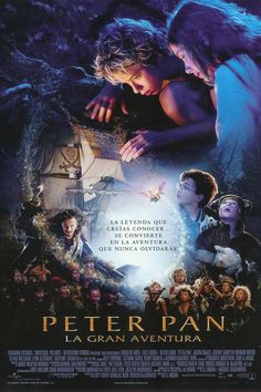 the movie poster for peter pan