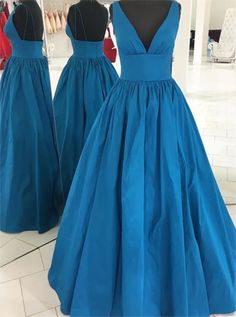 A Line V Neck Long Prom Dresses Graduation Quince Planning, Winter Formal Dress, Dresses Graduation, Winter Formal Dresses, Prom Dresses 2018, Simple Prom Dress, Prom Dress Long, Affordable Prom Dresses, Prom Dresses 2019