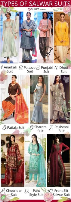 Modern Salwar Designs, Different Types Of Suits For Women Indian, Latest Ladies Suit Designs Indian, Suit And Pants For Women Indian, Different Types Of Indian Outfits, New Ladies Suit Design, Ladies Salwar Suit Design, Types Of Indian Outfits, Latest Designer Suits Women