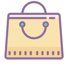 a shopping bag with a smile drawn on it