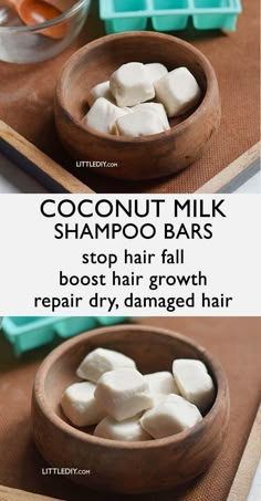 Shampoo Bar Diy, Shampoo Diy, Diy Shampoo Bar, Bar Shampoo, Make Up Diy, Shampoo Bar Recipe, Coconut Milk Shampoo, Diy Shampoo, Diy Kosmetik