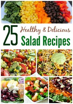 25 healthy and delicious salad recipes