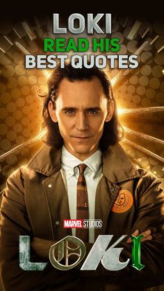 Loki - Read his best quotes from the series Loki Hero Villain, God Of Mischief, Kevin Feige, New Tv Series