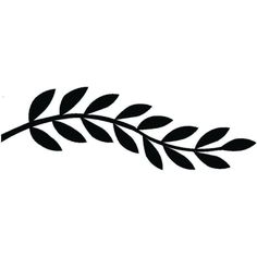 a black and white drawing of a leaf