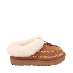 Womens UGG® Tasman Alpine Slipper - Chestnut | Journeys Ugg Tasman Puffer, Ugg Tazz Purple, Ugg Tazz Ultra Matte, Ugg Tasman Boot, Ugg Tasman, Chunky Platform, Classic Boots, Shoe Size Chart, Womens Uggs