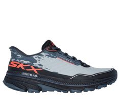 Hit the outdoors in effortless comfort wearing Skechers Hands Free Slip-ins GO RUN Trail Altitude 2.0 - Utmost Tread. Designed with our exclusive Heel Pillow , this lightweight trail running shoe features an athletic mesh upper with haptic print graphics, adjustable laces for a customized fit, ULTRA LIGHT midsole cushioning, and a Skechers Air-Cooled Memory Foam insole. | Skechers Men's Slip-ins: GO RUN Trail Altitude 2.0 - Utmost Tread Sneaker | Medium Width | Skechers Hands Free Slip-ins for a Mens Skechers, Running Fashion, Wide Shoes, Skechers Women, Comfort Wear, Skechers Shoes, Trail Running Shoes, School Shoes, Trail Running