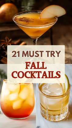 Fall Cocktails Fall Drinks With Champagne, Drink Specials For Bars Fall, Seasonal Fall Cocktails, Pumpkin Cider Cocktail, Fall Paloma Cocktail, Specialty Cocktail Recipes, Fun Fall Cocktail Recipes, Cute Fall Cocktails, Unique Fall Cocktails