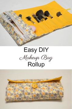 an easy diy make up bag for makeup