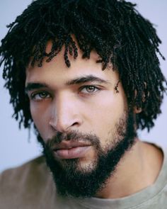 Men Tumblr, Mens Facial Hair Styles, Dreadlock Hairstyles For Men, Natural Afro Hairstyles, Beard Lover, Black Men Hairstyles, Dreadlock Hairstyles, Face Men