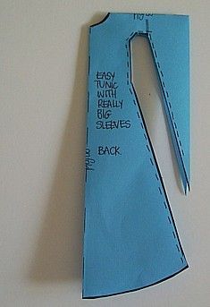 a piece of blue paper with the words easy to sew and how to use it