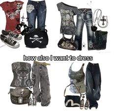 Cheap Y2k Tops For Alternative Fashion, Places To Buy Y2k Clothes, Real Emo Outfits 2000s, Types Of Styles, Y2kgrunge Outfits, Dark Mcbling Outfits, Street Style Outfits Casual, Trashy Outfits, Outfit Inspo Casual