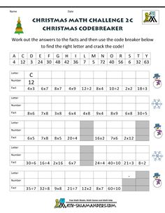 the christmas math challenge worksheet for students to practice numbers and subtraction