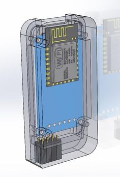 an electronic device is shown in this image, with wires attached to the back of it