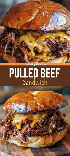 Bbq Beef Crockpot, Lunch Casserole, Hot Beef Sandwiches, Bbq Beef Sandwiches, Beef Barbecue, The Perfect Sandwich, Perfect Sandwich, Best Sandwich Recipes, Sandwich Sauces