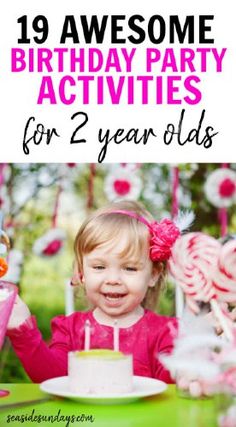 Birthday party activities for 2 year olds! I love these toddler birthday party games that are just perfect for little kids. It's so hard to know how to entertain toddlers at a birthday party but this great list of party games for toddlers is awesome! It even includes a toddler birthday party schedule and advice on how longer a toddler birthday party should be. If you are looking for birthday party games for 18 month olds and up, check out these great party ideas! 2nd Birthday Activity Ideas, 2 Birthday Activities, At Home 2nd Birthday Party Ideas, 2nd Birthday Party Games Activities, 2nd Birthday Activities Indoor, 2 Year Birthday Party Idea, Ready Two Party Birthday