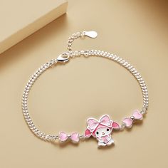 Cartoon Anime Bracelet PN4725 ●Material: Alloy ●Size:19cm ●About Shipping: We attach great importance to the orders of each customer and parcel delivery. 1.Processing time: 2-3 business days. 2.Shipping time: 10-15 business days to US, please allow 3-4 weeks shipping to other country.(Shipping times can be affected by variable customs clearance times or public holidays.) Anime Bracelet, Parcel Delivery, Bracelets Design, Sanrio Cinnamoroll, Girl Jewelry, Unique Jewelry Designs, Chain Choker Necklace, Niche Design, Natural Jade