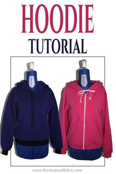 the hoodie sewing pattern is easy to sew and can be used as a jacket