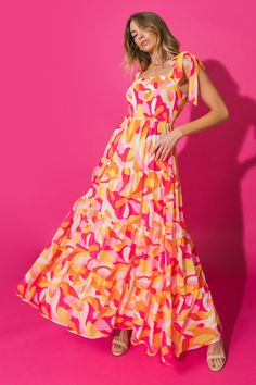 NEXT BEST YEARS MAXI DRESS l FLYING TOMATO | Flying Tomato Mom Dresses, Women Dress Collection, Skirt Details, Bodice Top, Sun Dresses, Tropical Dress, Flying Tomato, Maxi Shirt Dress, Romantic Dress