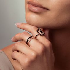 An ode to the beauty of confident femininity, the maison's Cardinal Collection is an enduring symbol of intercardinal directions of the paths we walk in life. This Black Enamel Ring with Diamond Pavé celebrates the indisputable charm of one's inner compass through artful blackened enamelling contrasted with brilliant diamonds. Accent diamonds: 0.10+ ctw, VS2+/F+ Black Enamel Ring, Printable Ring Size Chart, Types Of Diamonds, Ring With Diamond, Enamel Ring, Recycled Gold, Rose Gold Diamonds, Brilliant Diamond, Conflict Free Diamonds