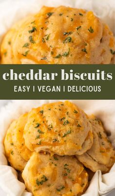 cheddar biscuits made with easy vegan and delicious cheeses are the perfect appetizer for any special occasion