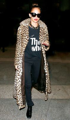 Leopard Coat Outfit, Curvy Petite Fashion, Leopard Print Coat, Nicole Richie, Print Coat, Fall Fashion Trends