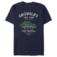 a t - shirt with the words griswold's tree farm on it