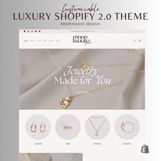 the luxury shopify 2 0 theme is clean and ready to be used on your website