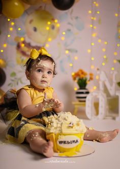 Smash The Cake, First Bday, Cake Smash, Toddler Outfits, Jay, Nature Photography, Bee