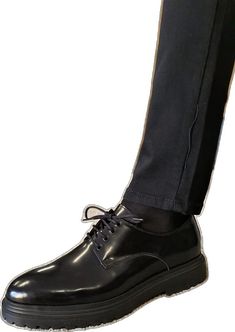 Black Business Lace-up Shoes With Lug Sole, Semi-formal Black Loafers With Brogue Detailing, Luxury Black Lace-up Men's Shoes, Semi-formal Black Leather Shoes With Stitched Sole, Black Lace-up Loafers With Rubber Sole, Black Laces, Black Shoes, Calf Leather, Lace