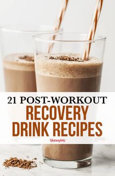 Post Workout Drink Recovery, Diy Post Workout Drink, Post Gym Smoothie, Post Workout Protein Shake Recipes, Post Workout Protein Shakes For Women, Preworkout Drink Homemade, Recovery Smoothie Post Workout, Post Work Out Protein Shake, Post Gym Protein Shake