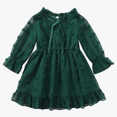 Toddler Dress Nwt Toddler Girl Dresses Summer, Babydoll Dresses, Christmas Dress Baby, Swiss Dot Dress, Flowy Mini Dress, Girls Casual Dresses, Long Sleeve Casual Dress, Girls Dresses Summer