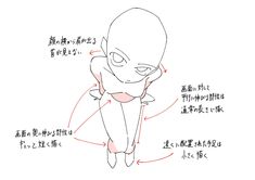 an anime character's face and body with the words written in chinese