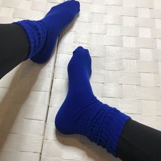 This Is The Price For One Slouch Socks, Hosiery, Color Blue, Socks, Fast Delivery, Women Accessories, Women Shopping, Blue, Quick Saves