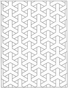 an image of a pattern that looks like it is made out of triangles