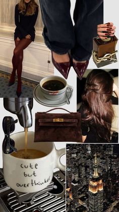 Dark Art Ideas, Brown Vibe, Vision Collage, Autumn Dark, Details Photography, Ootd Aesthetic, Fall Mood Board, Pumpkin Coffee