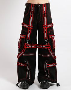 TRIPP NYC - ELECTRO REFLECTOR DARKSTREET PANT Trip Pants, Tripp Nyc Pants, Emo Fits, Rave Pants, Concept Clothing, Tomboy Outfits, Emo Outfits