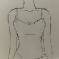 a drawing of a woman's body with her hands on her hips and one hand in the air