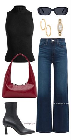 Barcelona Fits, Look Legging, Chique Outfit, Skandinavian Fashion, Ootd Ideas, Jeans Outfits, Rachel Green, Nice Style, Dinner Outfits