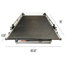 an image of a griddle with measurements