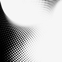 an abstract black and white background with halftone dots