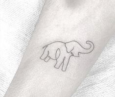 Minimalist Elephant Tattoo Simple, Thailand Tattoo Ideas Thai Art, Elephant Fine Line Tattoo, Dravidian Art, Minimalist Elephant Tattoo